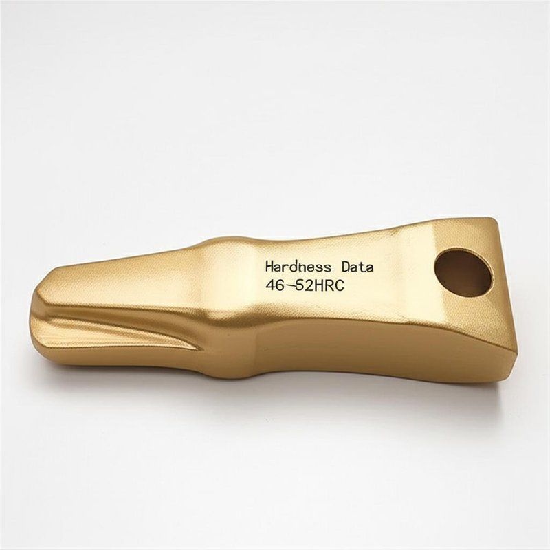 150 Mm Length Loader Bucket Teeth Featuring Hardness Data 46-52HRC Components for Excavators Loaders and Heavy Machinery