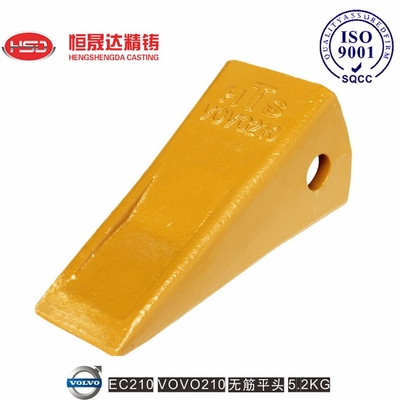 EC210 EC210RC 14530544 VOLVO Flat Bucket Teeth Модульная конструкция кончиков